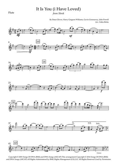 It Is You (i Have Loved)