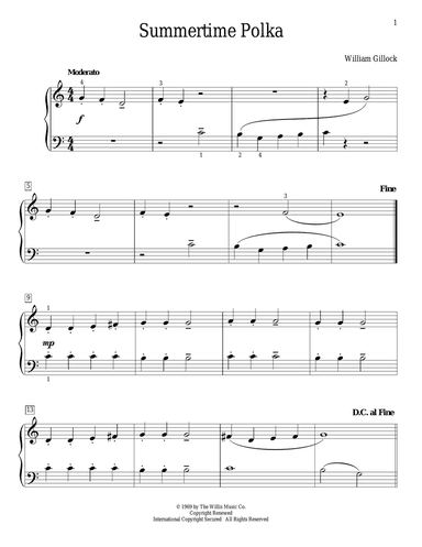 Summertime Polka