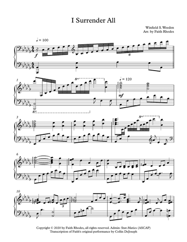I Surrender All