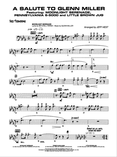 A Salute to Glenn Miller: 3rd Trombone