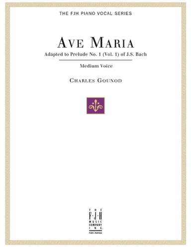 Ave Maria, For Medium Voice and Piano