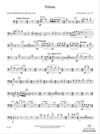 Tribute: (wp) Bb Baritone B.C. 2