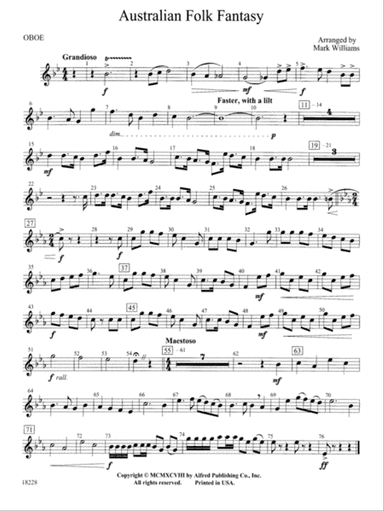Australian Folk Fantasy: Oboe