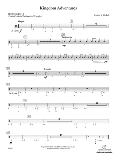 Kingdom Adventures: 2nd Percussion