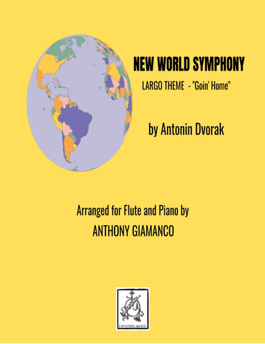 NEW WORLD SYMPHONY (LARGO THEME) - flute and piano