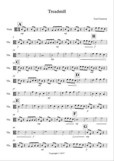 Treadmill - Viola