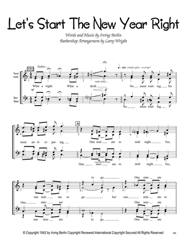 Let's Start The New Year Right