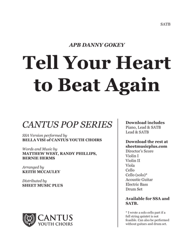 Tell Your Heart To Beat Again