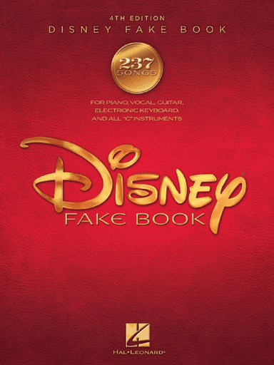 The Disney Fake Book – 4th Edition