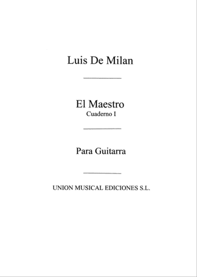 El Maestro Vol.1