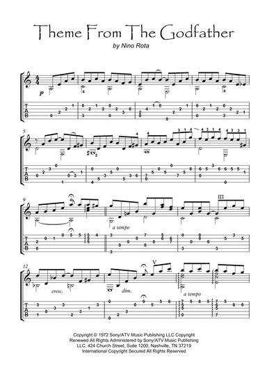 The Godfather (love Theme)