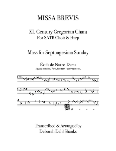 Missa Brevis with Harp
