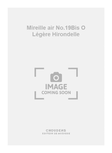 Mireille air No.19Bis O Légère Hirondelle