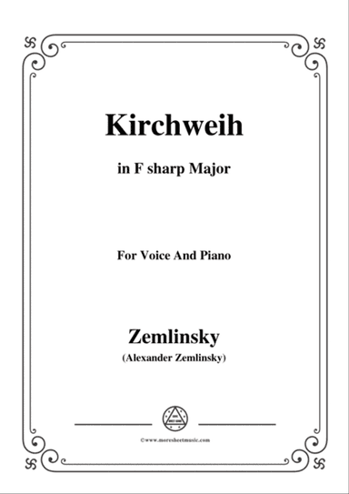 Zemlinsky-Kirchweih in F sharp Major