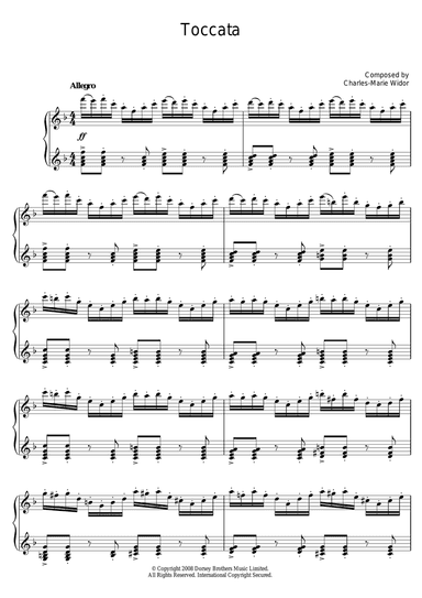 Toccata (from Symphony No. 5)