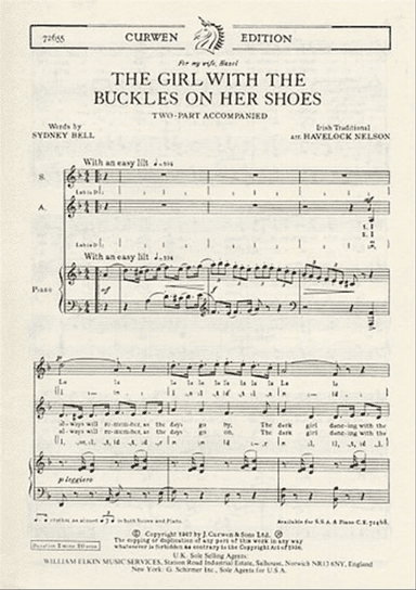 The Girl With The Buckles On Her Shoes
