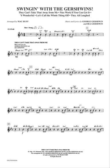 Swingin' with the Gershwins!: Guitar