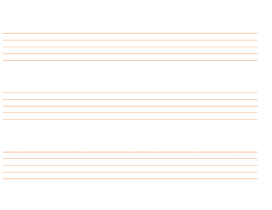 Medium Large Manuscript Paper