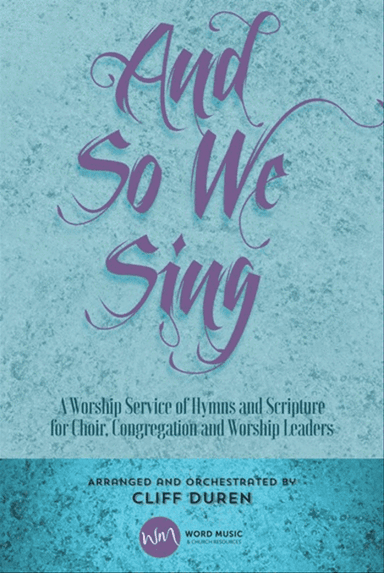 And So We Sing - Orchestration
