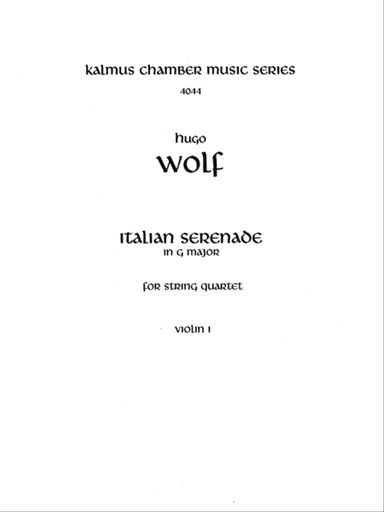 Italian Serenade: 1st Violin
