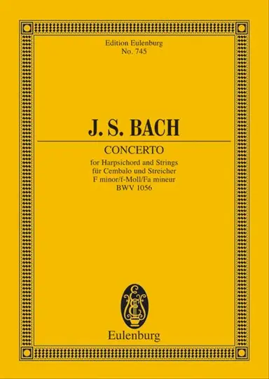 Concerto F minor