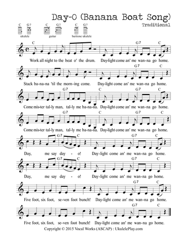 Day-O (Banana Boat Song)