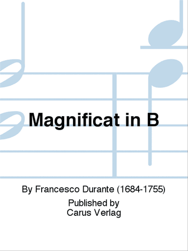 Magnificat in B flat major
