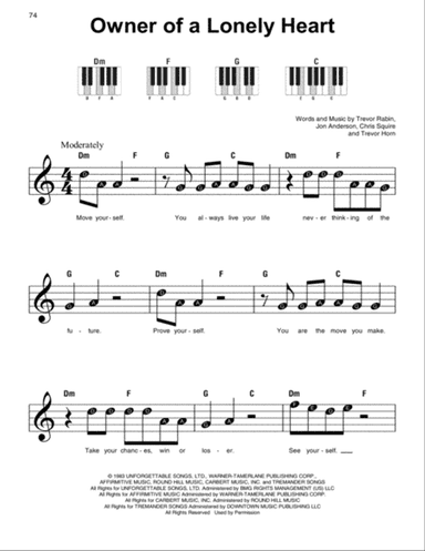 Owner Of A Lonely Heart