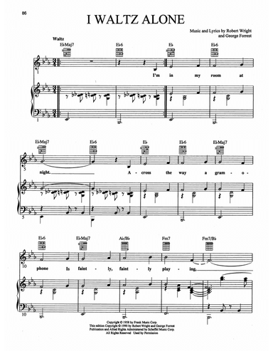 I Waltz Alone (from Grand Hotel: The Musical)