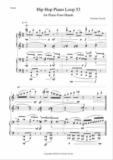 Hip Hop Piano Loop 53