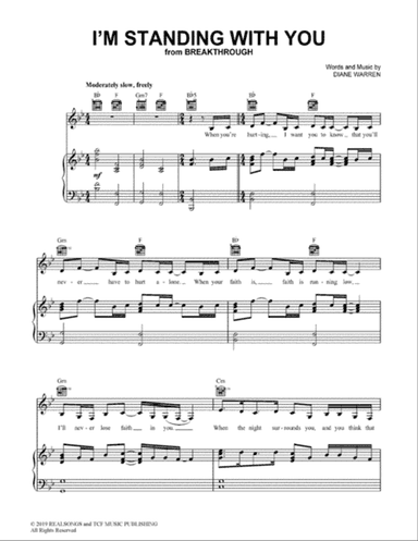 I'm Standing with You (from Breakthrough)