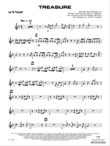 Treasure: 1st B-flat Trumpet