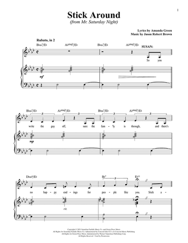 Stick Around (from Mr. Saturday Night)