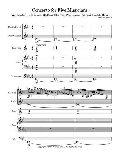 Concerto for Five Musicians
