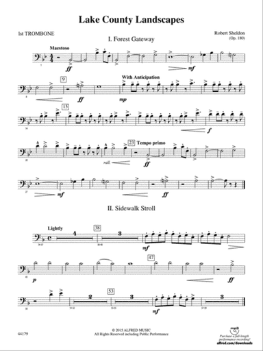 Lake County Landscapes: 1st Trombone