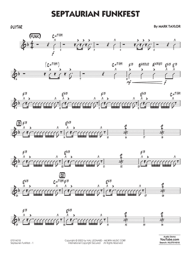 Septaurian Funkfest - Guitar