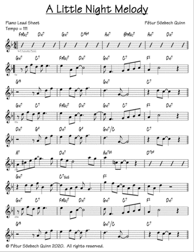 A Little Night Melody