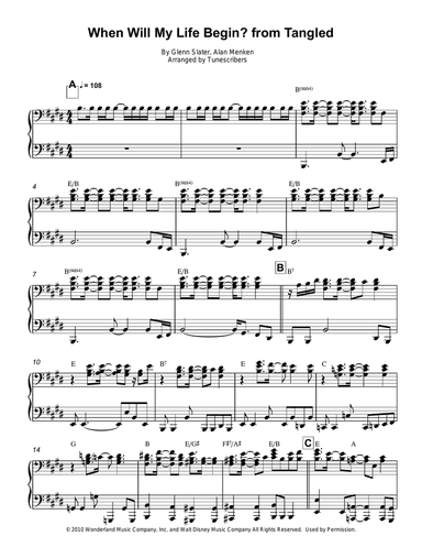 When Will My Life Begin?, from Tangled