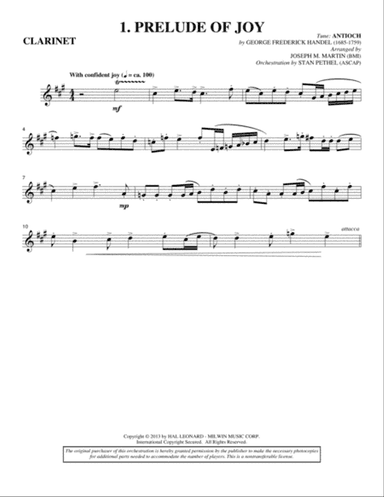 Sing A Song Of Christmas - Clarinet