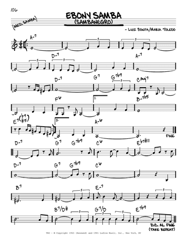 Ebony Samba (Sambanegro)