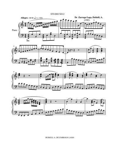 Ten Etudes No.2