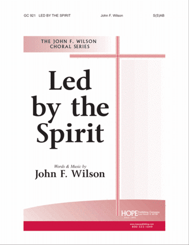 Led by the Spirit