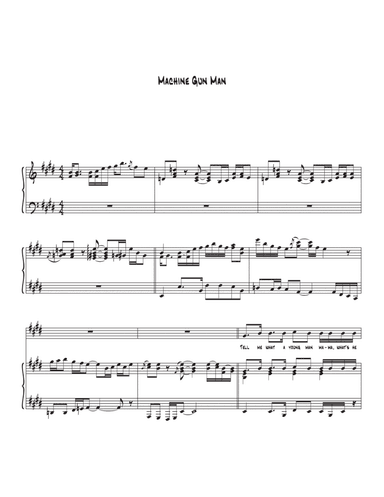 Machine Gun Man