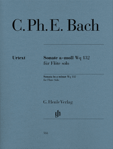 Sonata for Flute Solo Wq 132