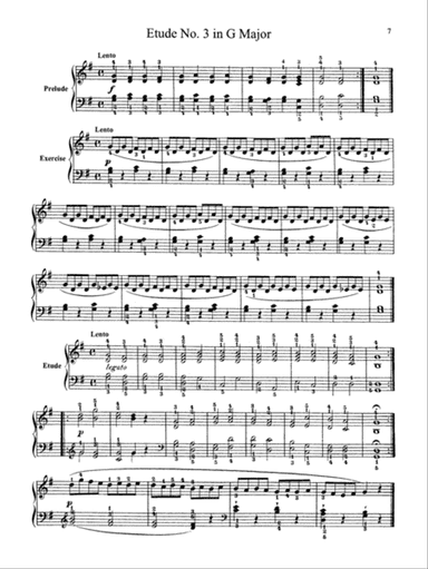 Bertini: Forty-nine Etudes, Op. 101 & 166