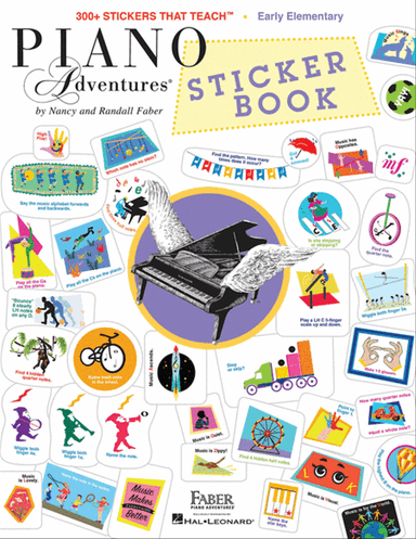 Piano Adventures Sticker Book