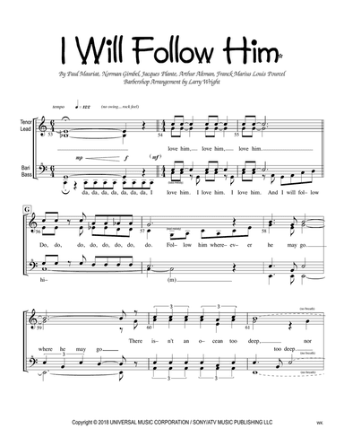 I Will Follow Him (you)