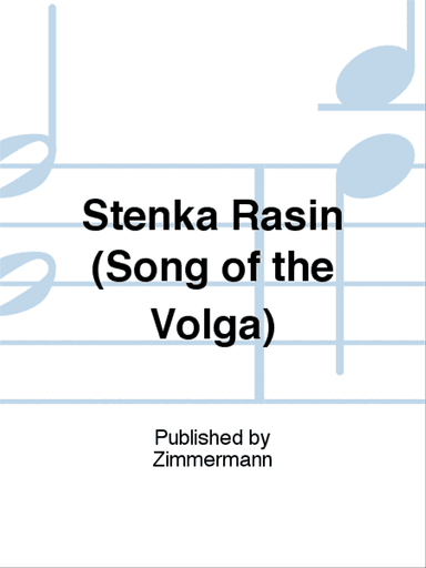Stenka Rasin (Song of the Volga)