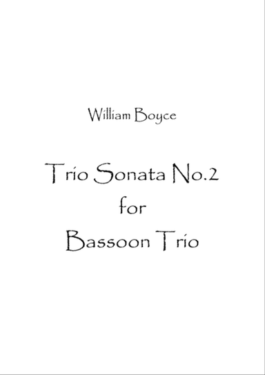 Trio Sonata No.2
