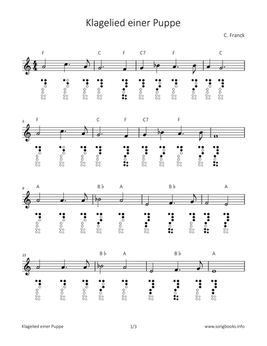 Klagelied einer Puppe